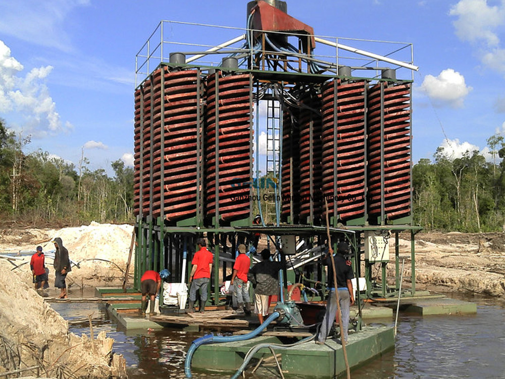 Tin Coltan Heavy Minerals Concentrating Plant